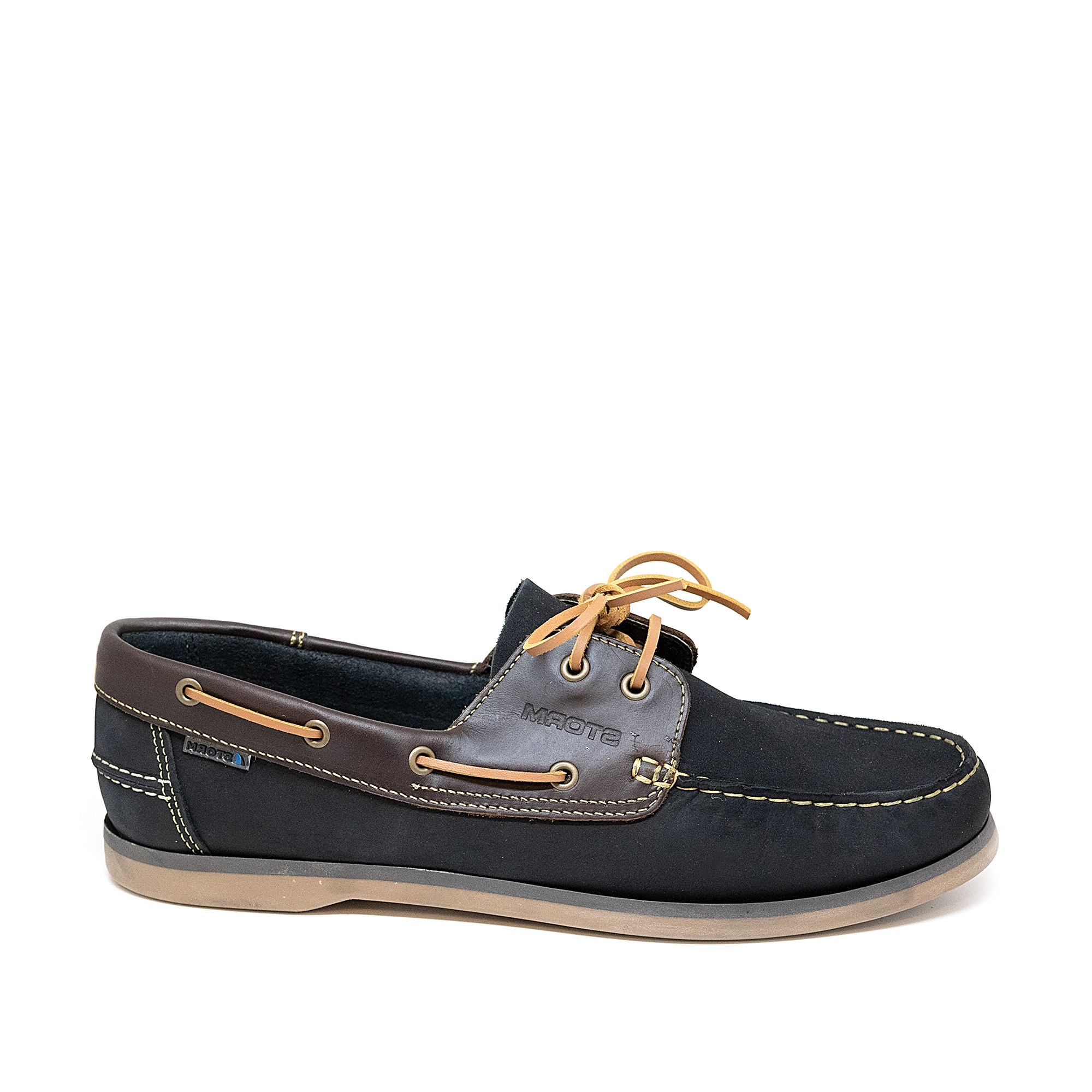Storm Storm ST0100-12/05 Δερμάτινο Boat Shoes Μπλε Καφέ