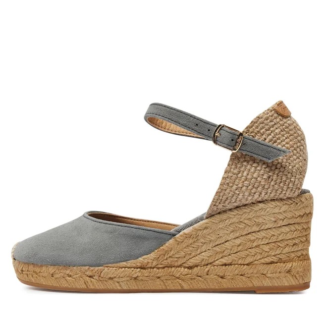 Toni Pons Lloret-08 Δερμάτινη Πλατφόρμα Γκρι 7cm φωτογραφία