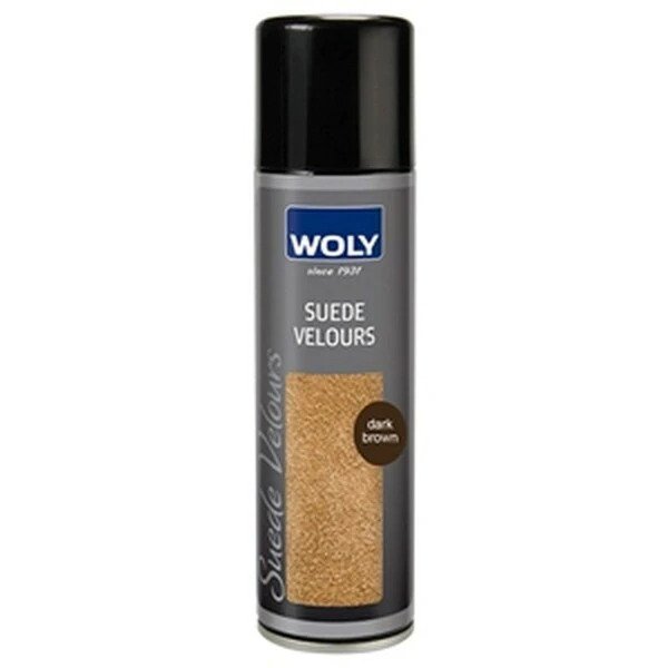Woly Woly Suede Velours Spray Καστορίνη Σκούρο Καφέ 250ml